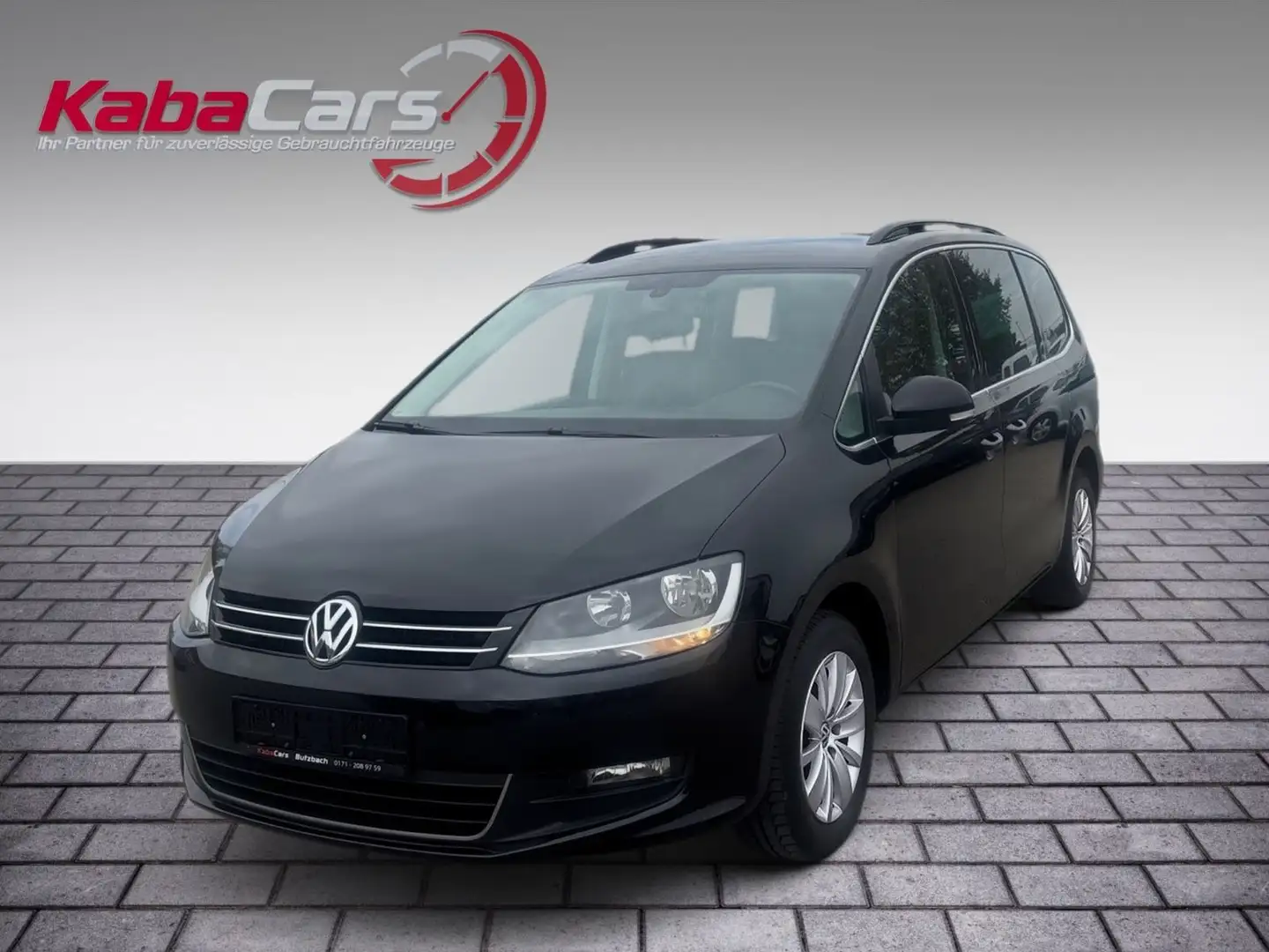 Volkswagen Sharan Comfortline Navi AHK 7-Sitzer Schwarz - 2
