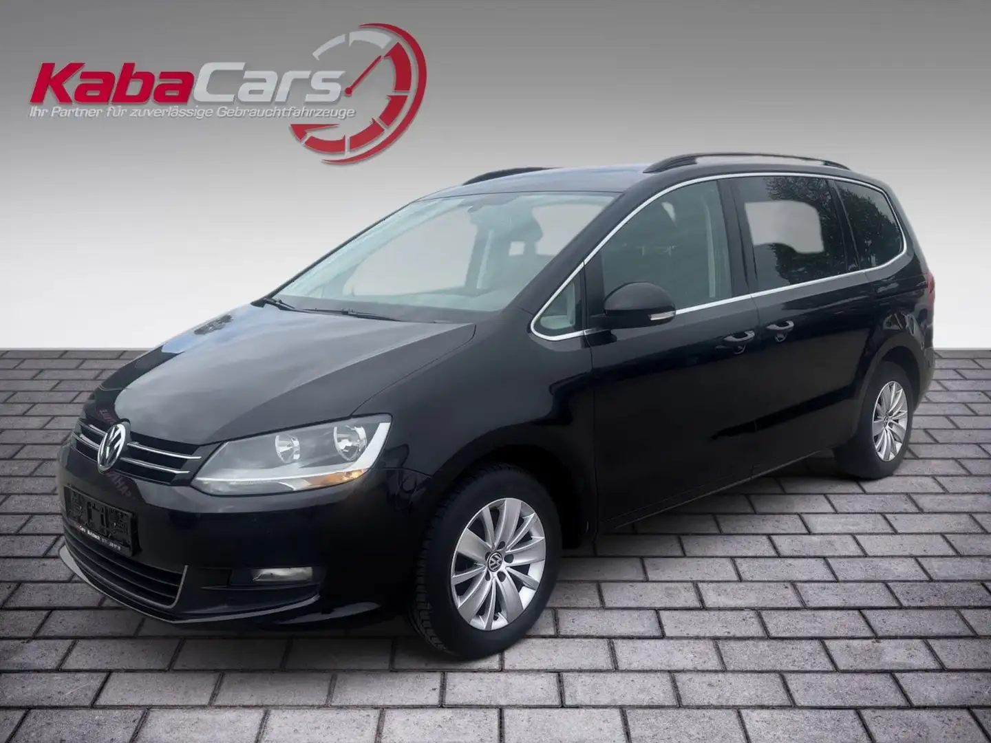 Volkswagen Sharan Comfortline Navi AHK 7-Sitzer Schwarz - 1