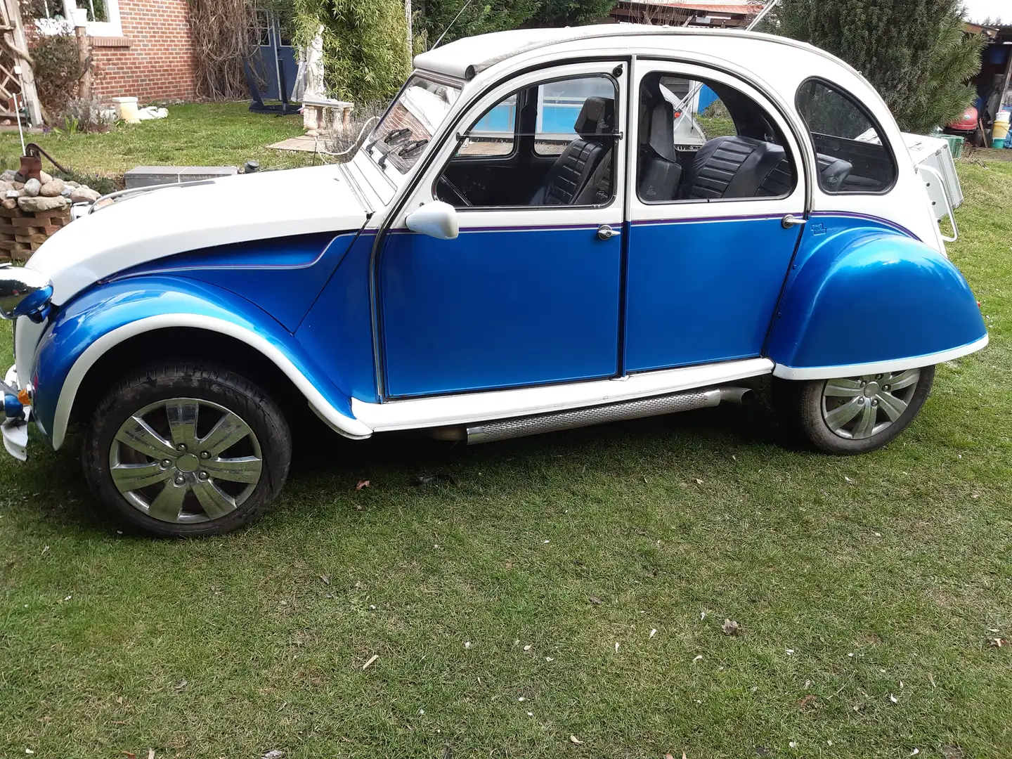 Citroen 2CV Kék - 2