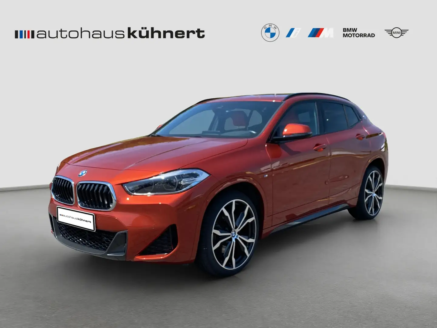 BMW X2 xDrive20d ///M-Sport SpurAss SAG AHK HiFi H-K Orange - 1