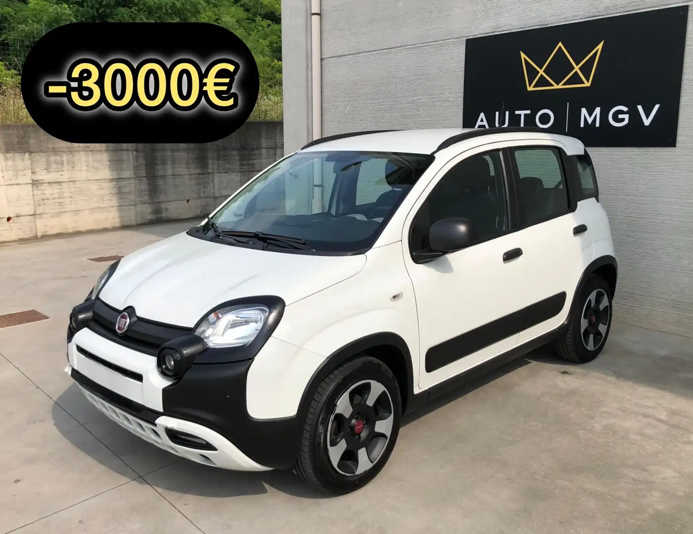 Fiat Panda Panda 1.0 firefly hybrid Cross s&s 70cv 5 posti Білий - 1