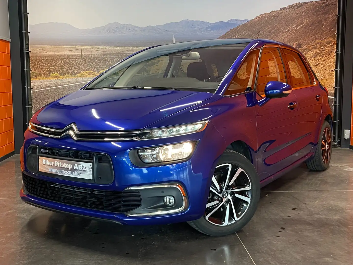 Citroen C4 Picasso 1.2 PureTech Shine S Bleu - 1