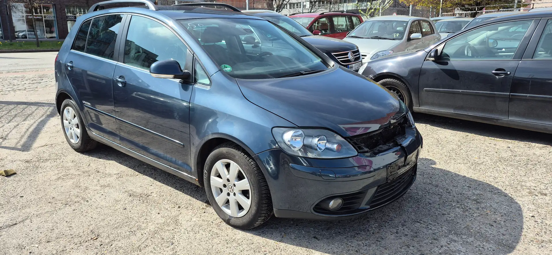 Volkswagen Golf Plus United Синій - 1