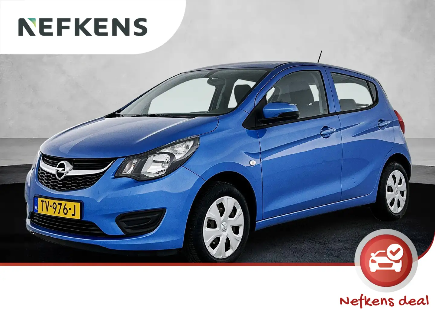 Opel Karl 1.0 Edition 75pk | Lage KM | 1ste eigenaar | Airco Bleu - 1