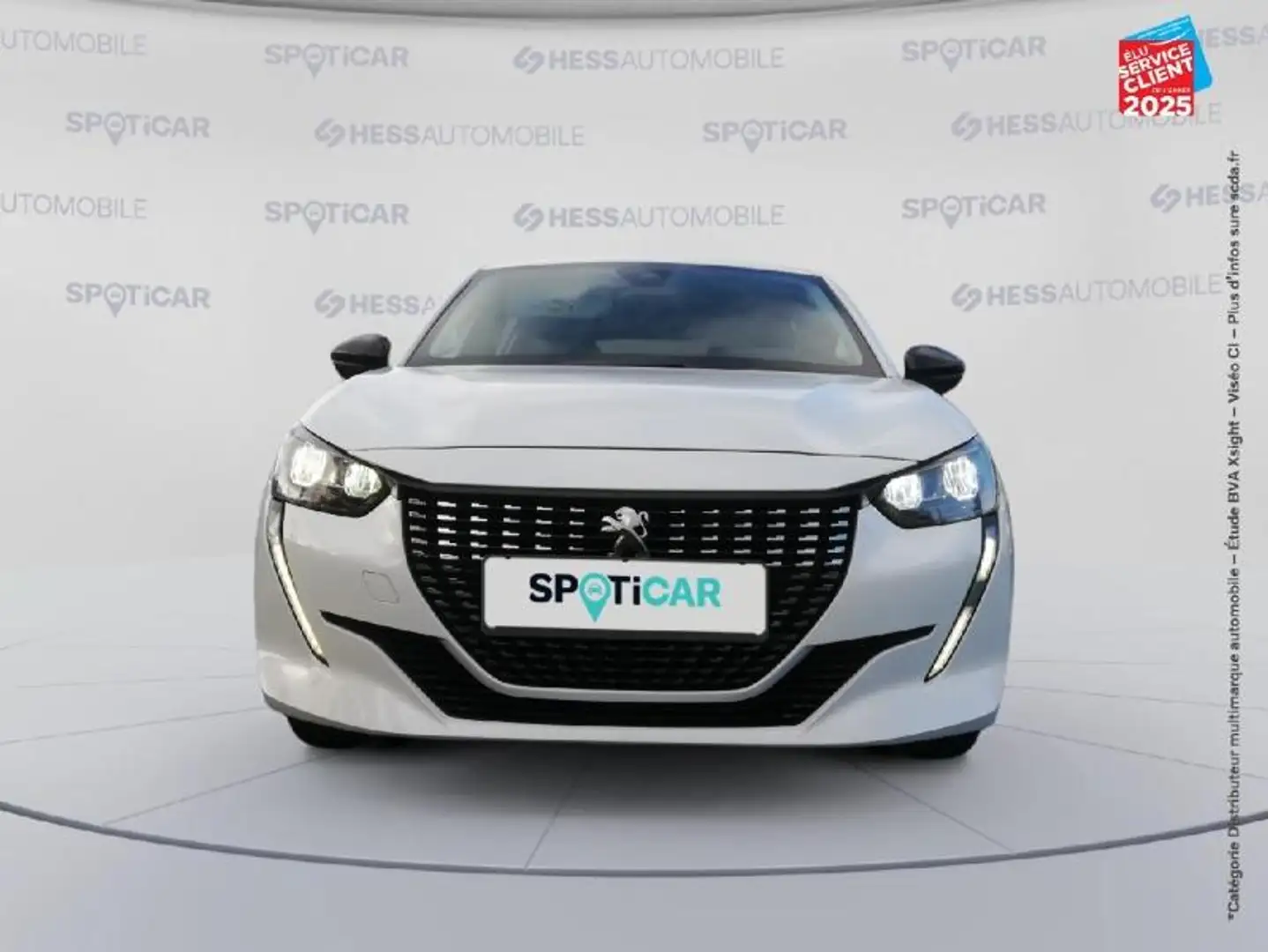 Peugeot 208 1.2 PureTech 100ch S/S Allure EAT8 Carplay Blanc - 2