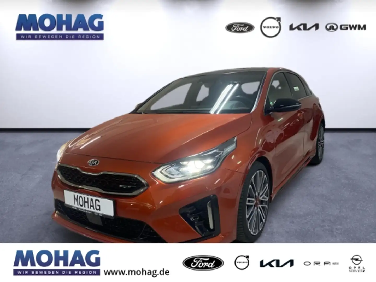 Kia Ceed / cee'd *GT*Komfort-Paket*Navi-Paket*Sitzheitzung/PDC v+h* Orange - 1