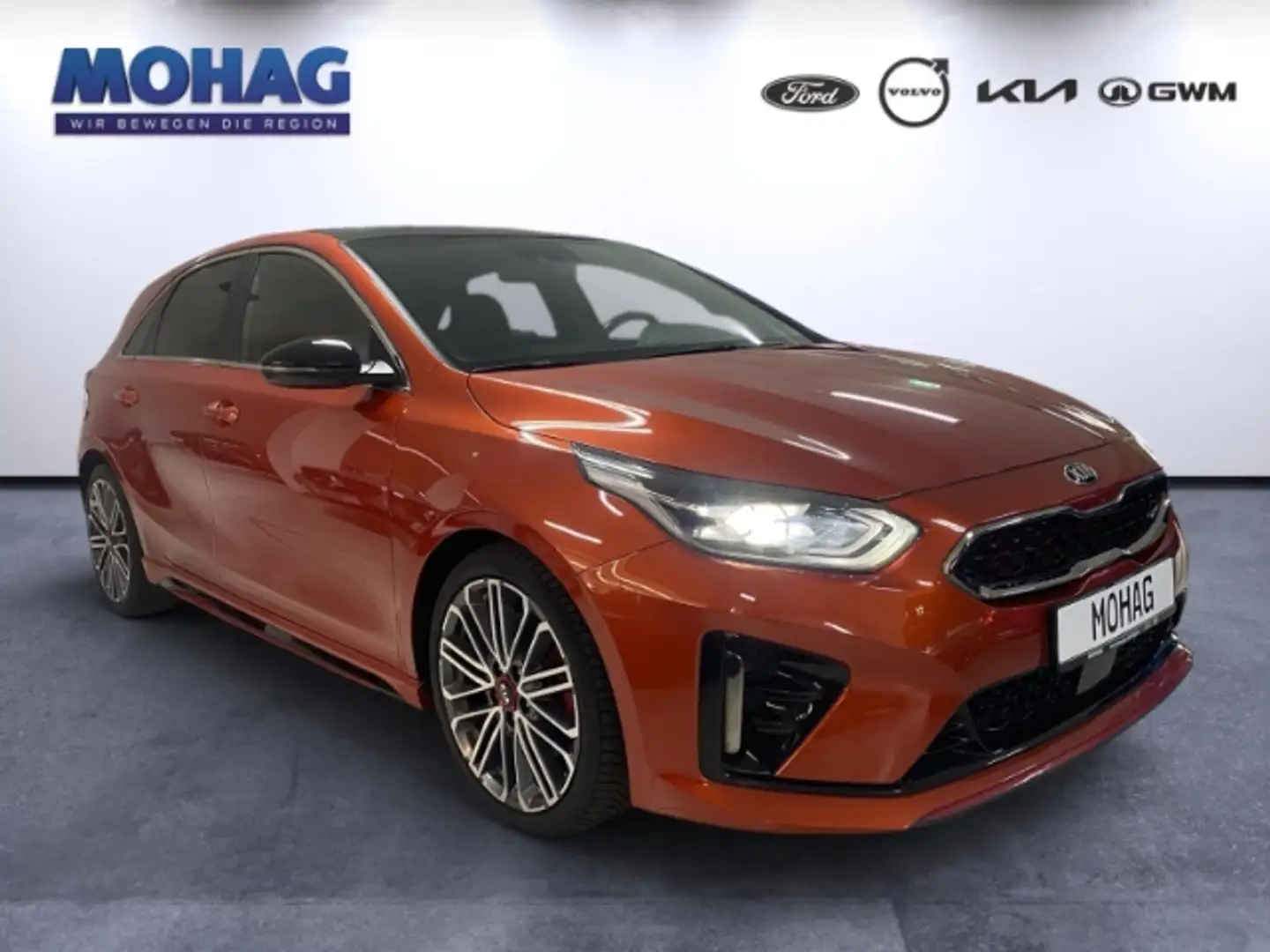 Kia Ceed / cee'd *GT*Komfort-Paket*Navi-Paket*Sitzheitzung/PDC v+h* Orange - 2
