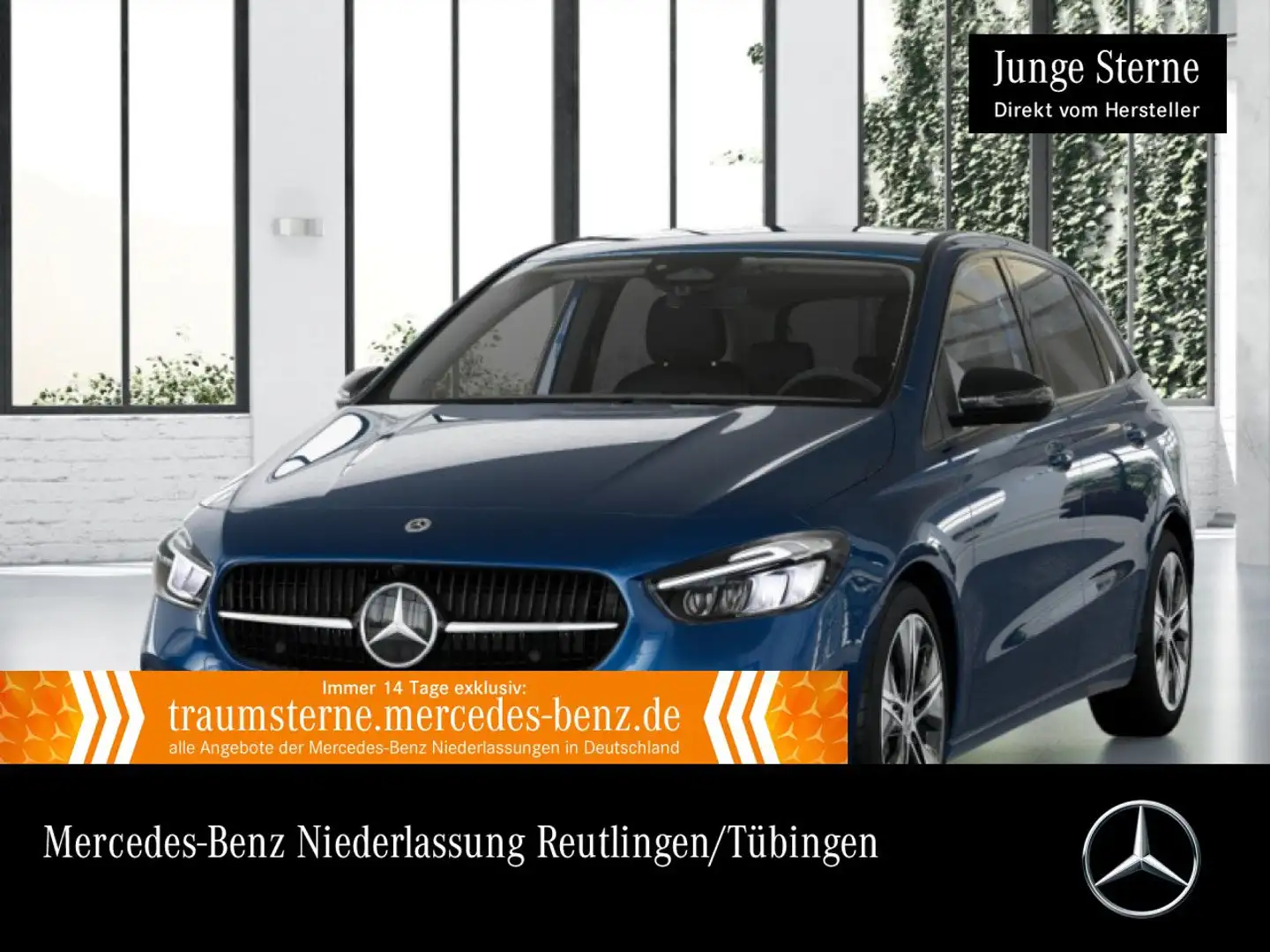 Mercedes-Benz B 220 d PROGRESSIVE+NIGHT+LED+KAMERA+TOTW+8G Blau - 1