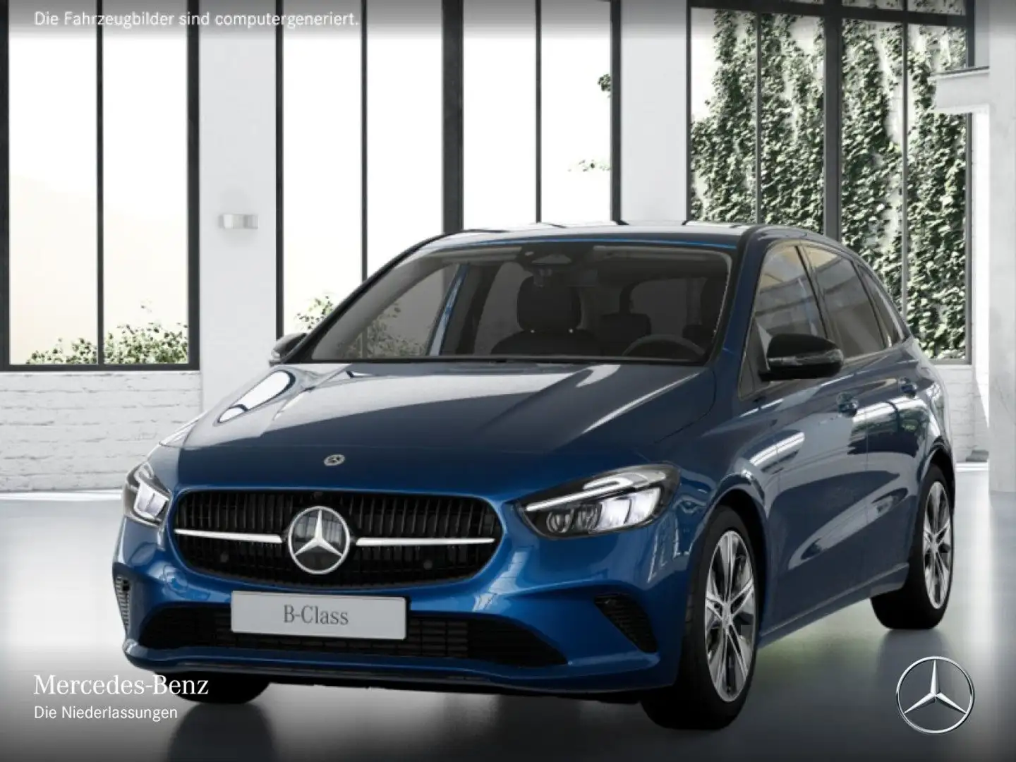 Mercedes-Benz B 220 d PROGRESSIVE+NIGHT+LED+KAMERA+TOTW+8G Blau - 2