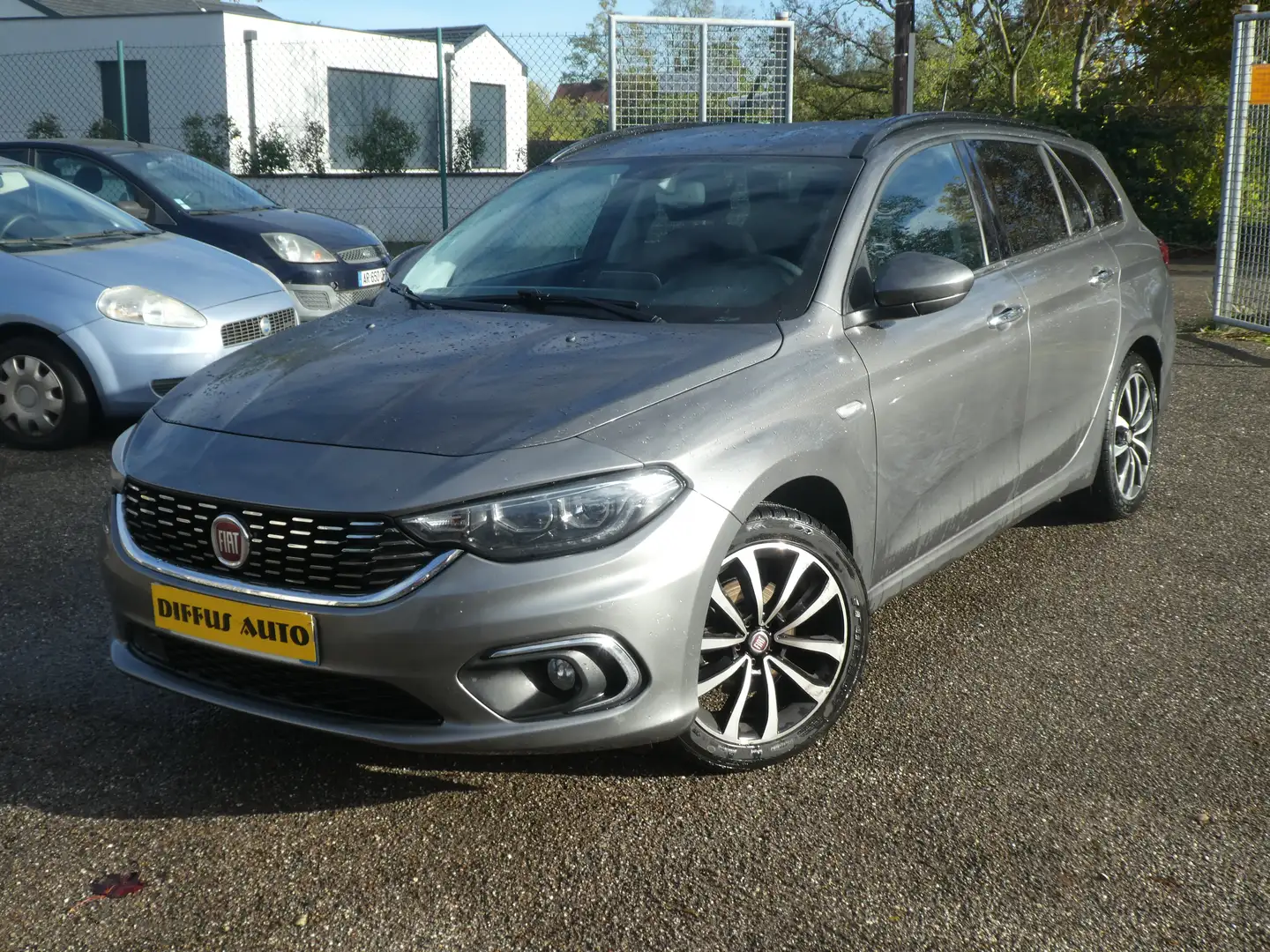 Fiat Tipo Station Wagon 1.6 Mjtd 120 ch Start/Stop Lounge Gris - 1