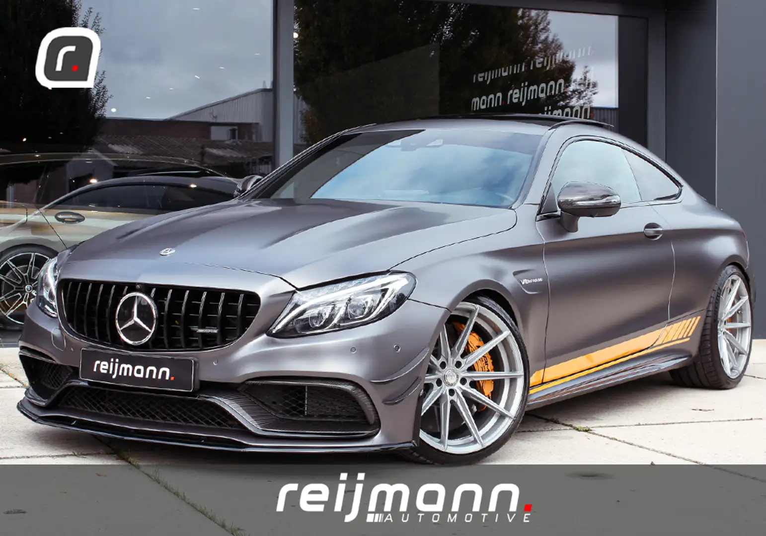 Mercedes-Benz C-klasse C63S AMG Coupe Edition1 | Keramisch | Sch Zwart - 1