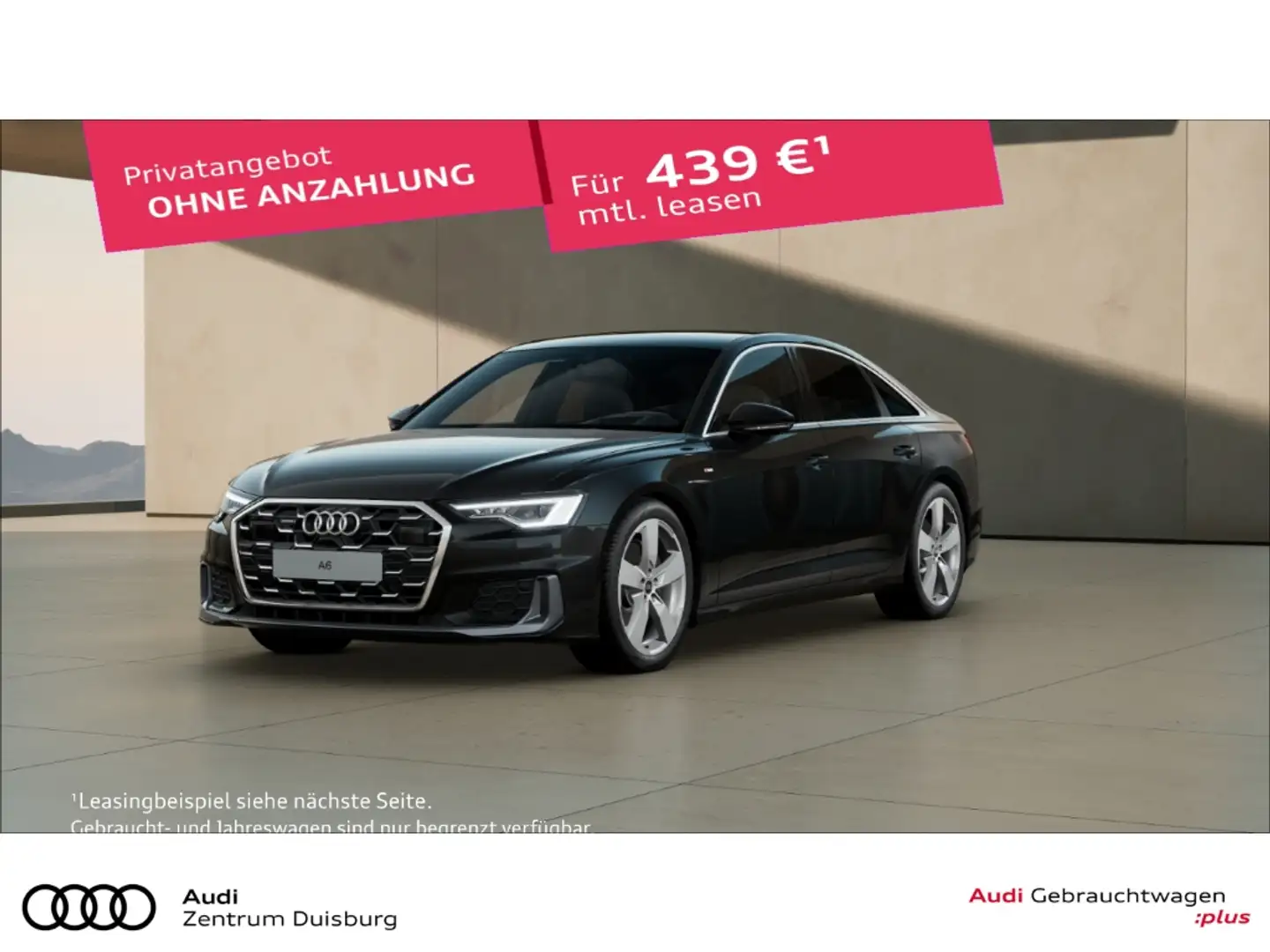 Audi A6 Lim. 50 TDI quattro S line Schwarz - 1
