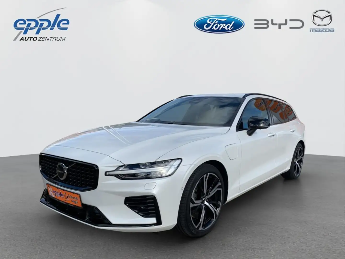 Volvo V60 T8 AWD Recharge Ultimate Dark Blanc - 1