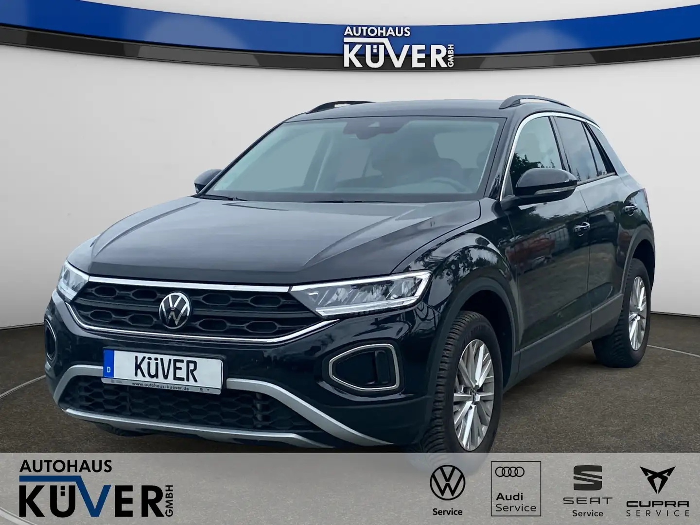 Volkswagen T-Roc Life 1,5 TSI DSG LED+ACC+Einparkh.+16´´ Schwarz - 1