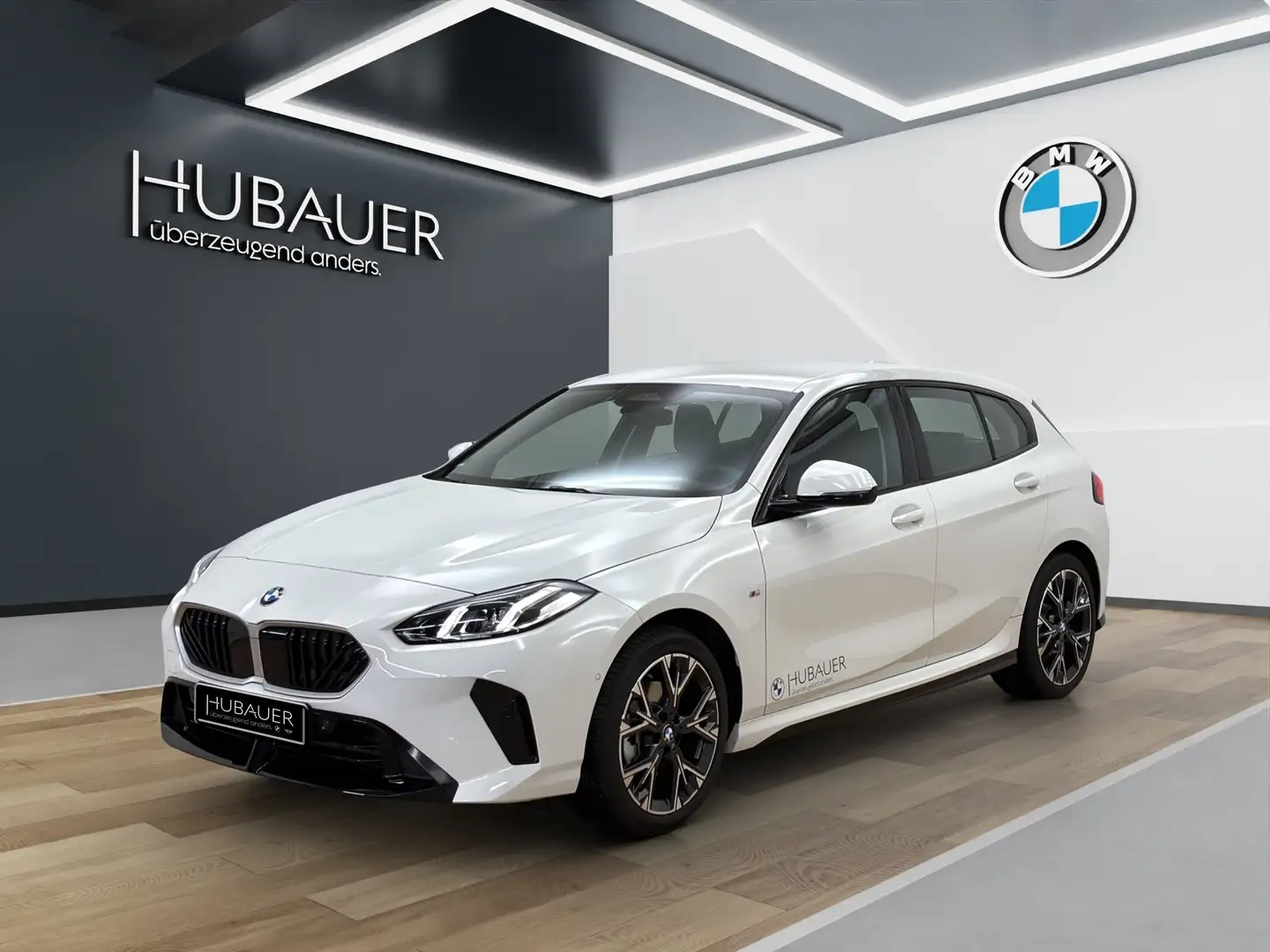 BMW 120 5-Türer [M Sport, Navi, RFK, SHZ, 18" LMR] Weiß - 1