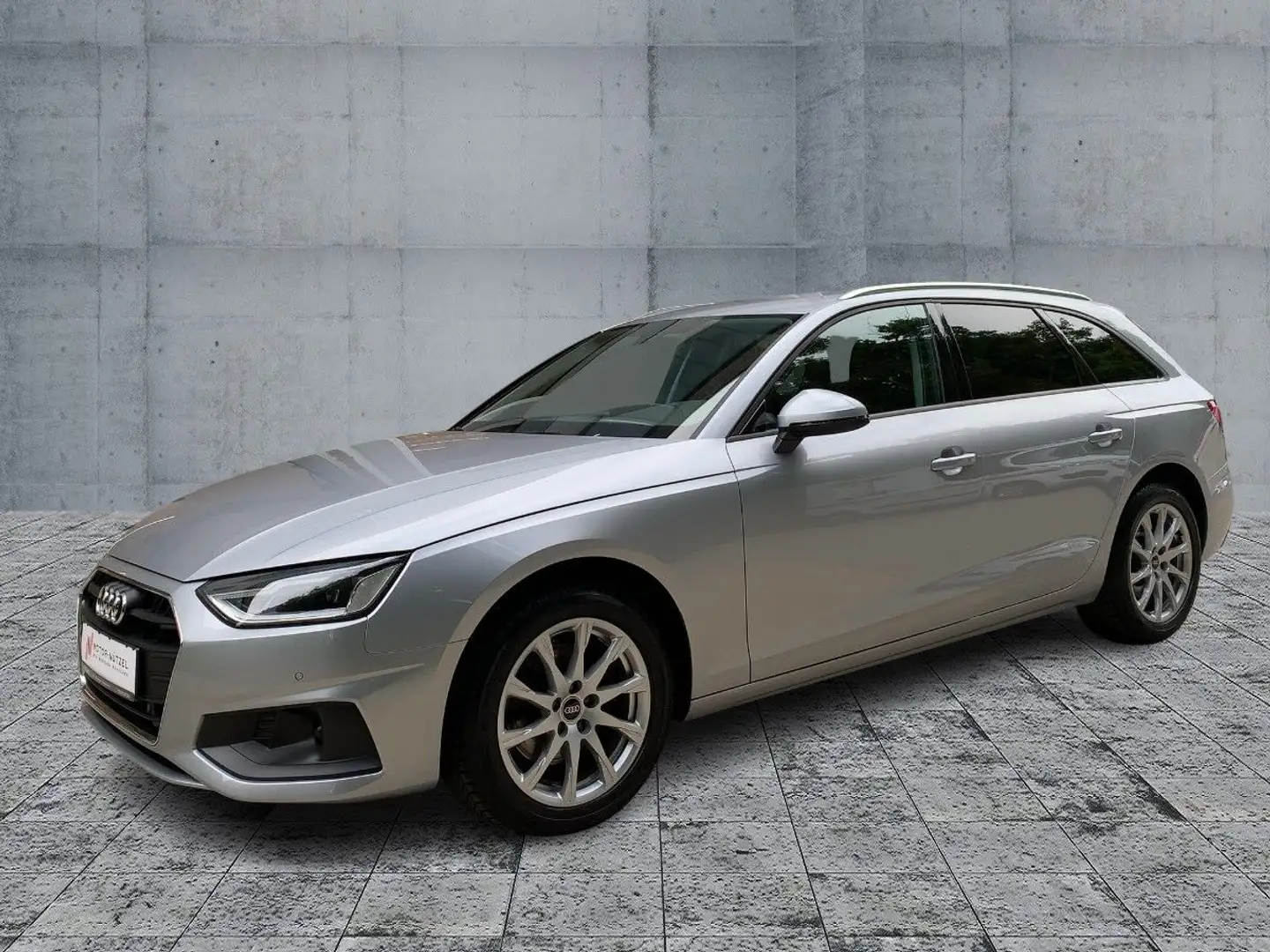 Audi A4 35 TDI S-TR LED+NAVI+AHK+ACC+2xPDC+SHZ Zilver - 2