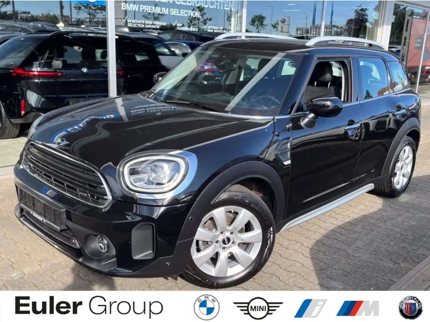 MINI One Countryman Navi Leder LED Kurvenlicht El. Heckklappe Musikstr Schwarz - 1