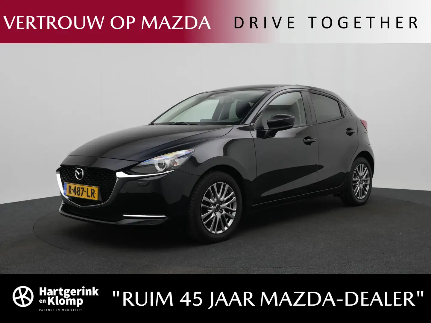 Mazda 2 1.5 Skyactiv-G Luxury met navigatie : dealer onder Negro - 1