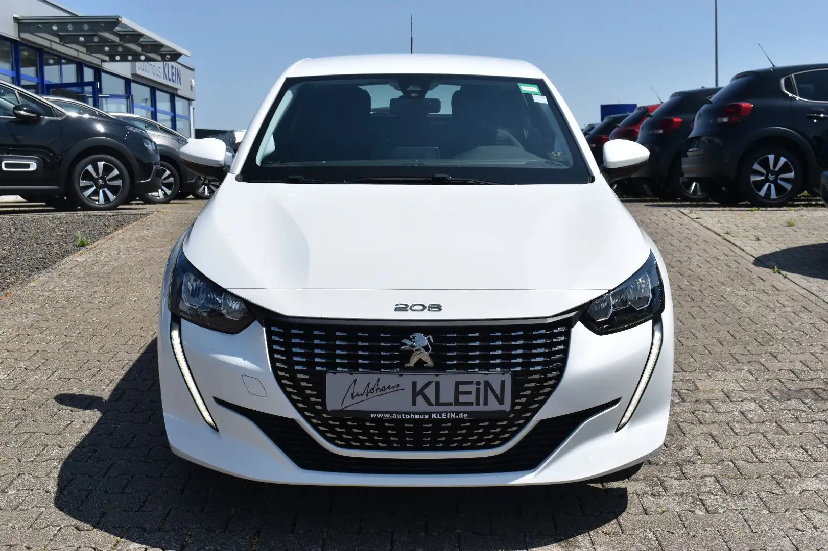 Peugeot 208 ActivePack 100 automatik KLIMA-NAVI-PDC-TEMP Blanc - 1