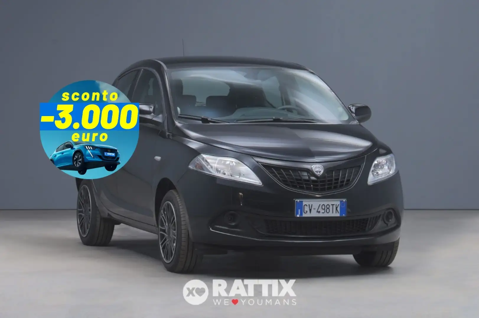 Lancia Ypsilon 1.0 Firefly Hybrid 70CV Oro Negru - 1