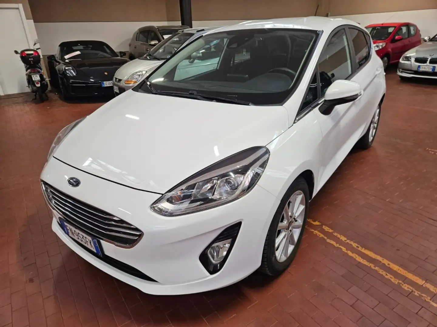 Ford Fiesta 1.1 85 CV 5 porte Titanium Blanc - 1