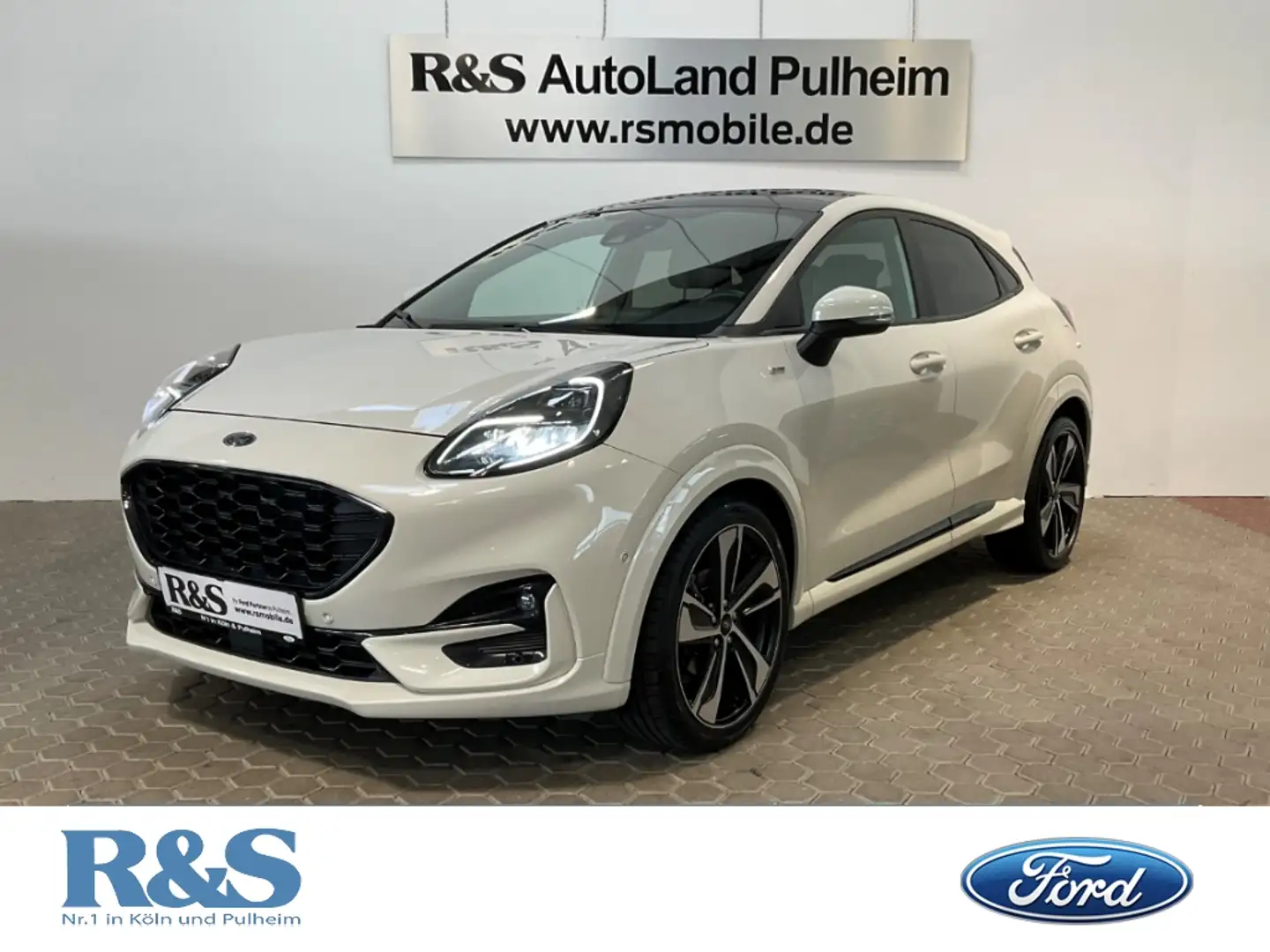 Ford Puma ST-Line X+LED+B&O+Pano+KeyFree+Kamera+19Zoll Weiß - 1