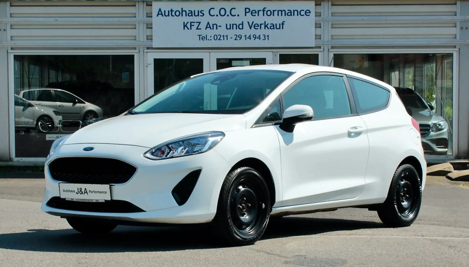 Ford Fiesta Trend 1.1/1-HAND/NUR GEWERBE ODER EXPORT Blanc - 2