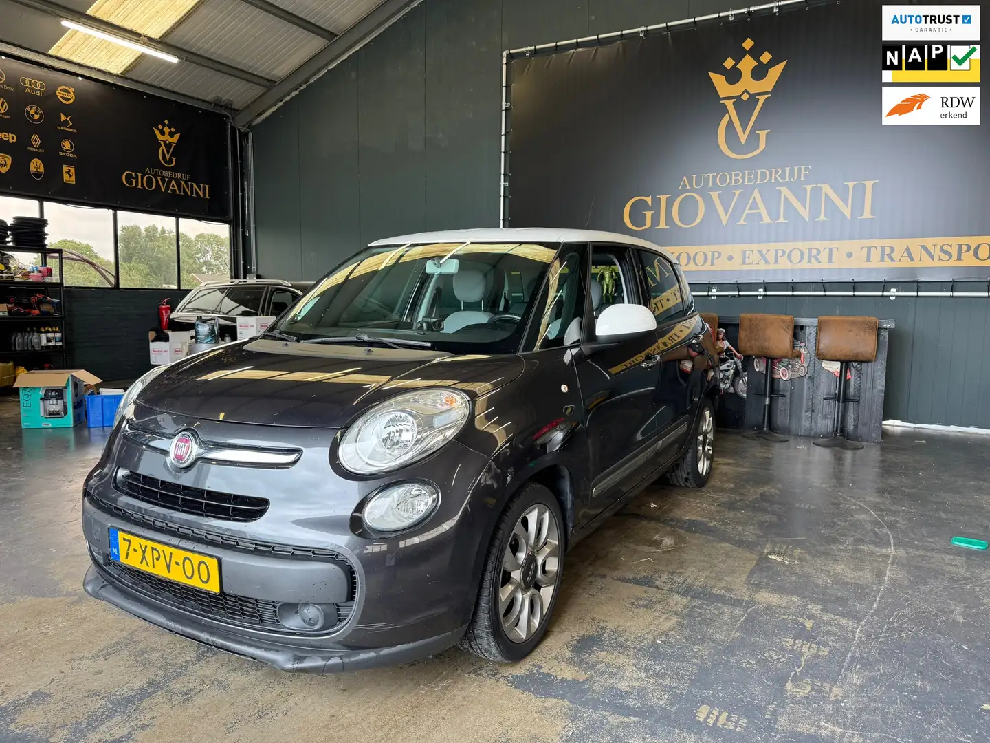 Fiat 500L 0.9 TwinAir Easy Eco inruilen is mogelijk Grijs - 1