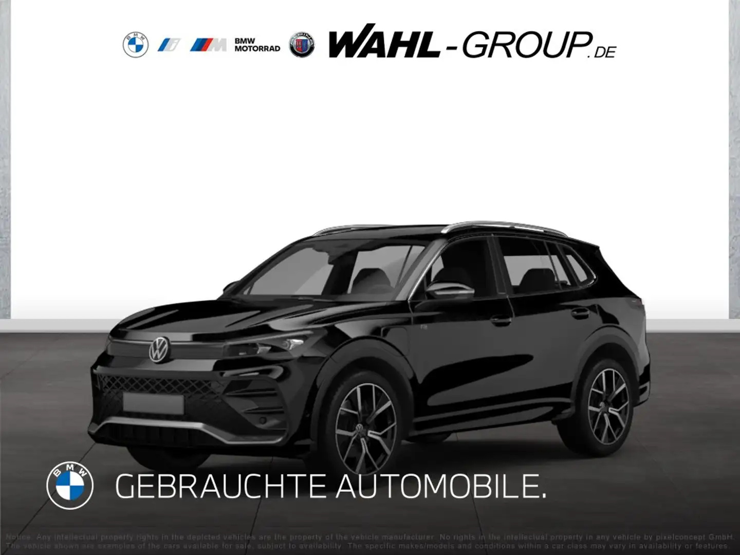 Volkswagen Tiguan 2.0 TDI 4MOTION Panorama AHK IQ.Drive Schwarz - 1