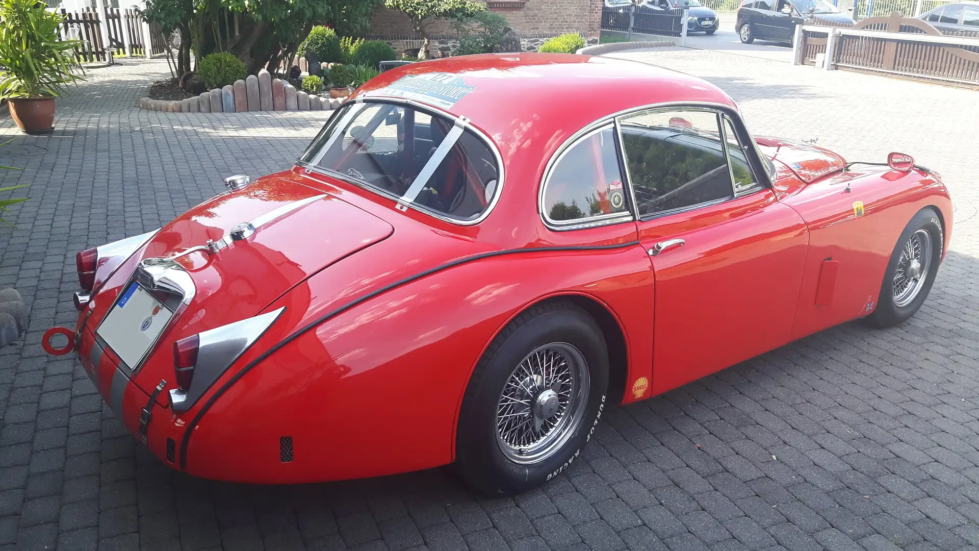 Jaguar XK 150 3.8 "Race" Einzelstück Rouge - 2