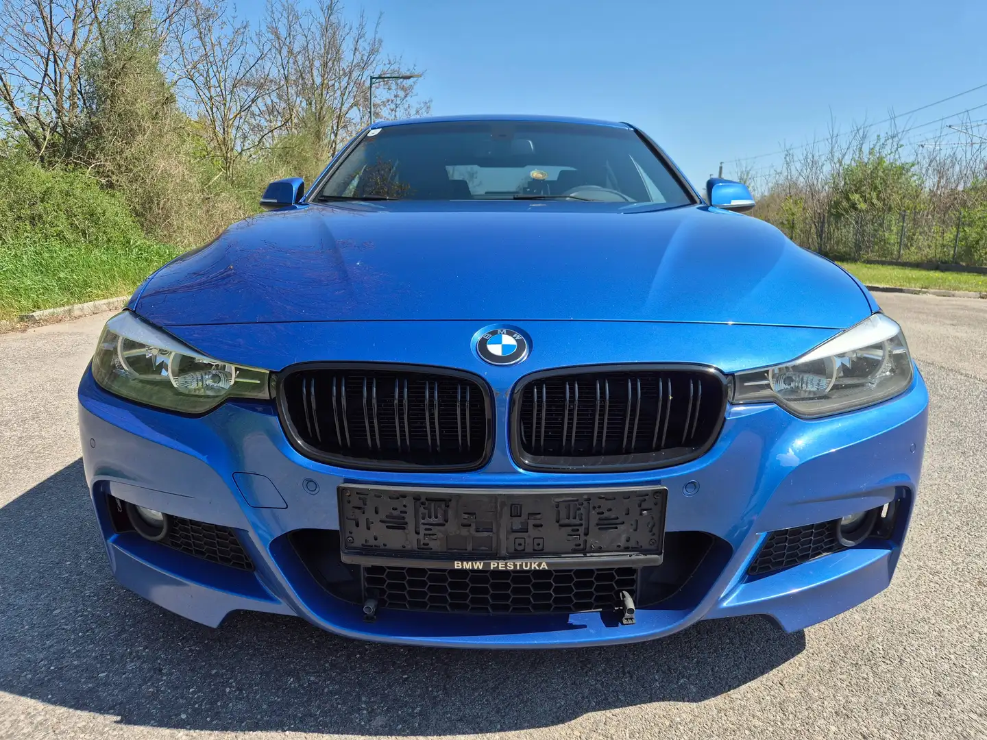 BMW 316 316d Blau - 2