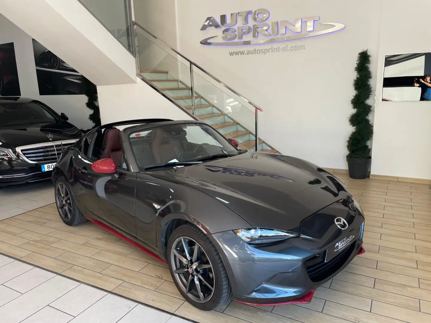 Mazda MX-5 RF 2.0 Nappa Edition Gris - 1