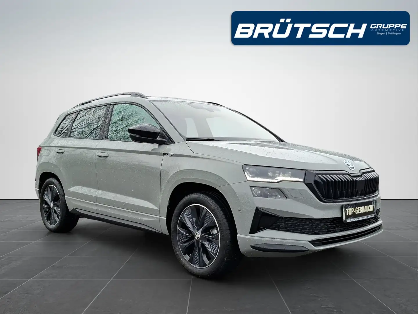 Skoda Karoq 2.0 TSI Sportline 4x4 DSG / LEDER / ACC / COLUMBUS Grau - 2