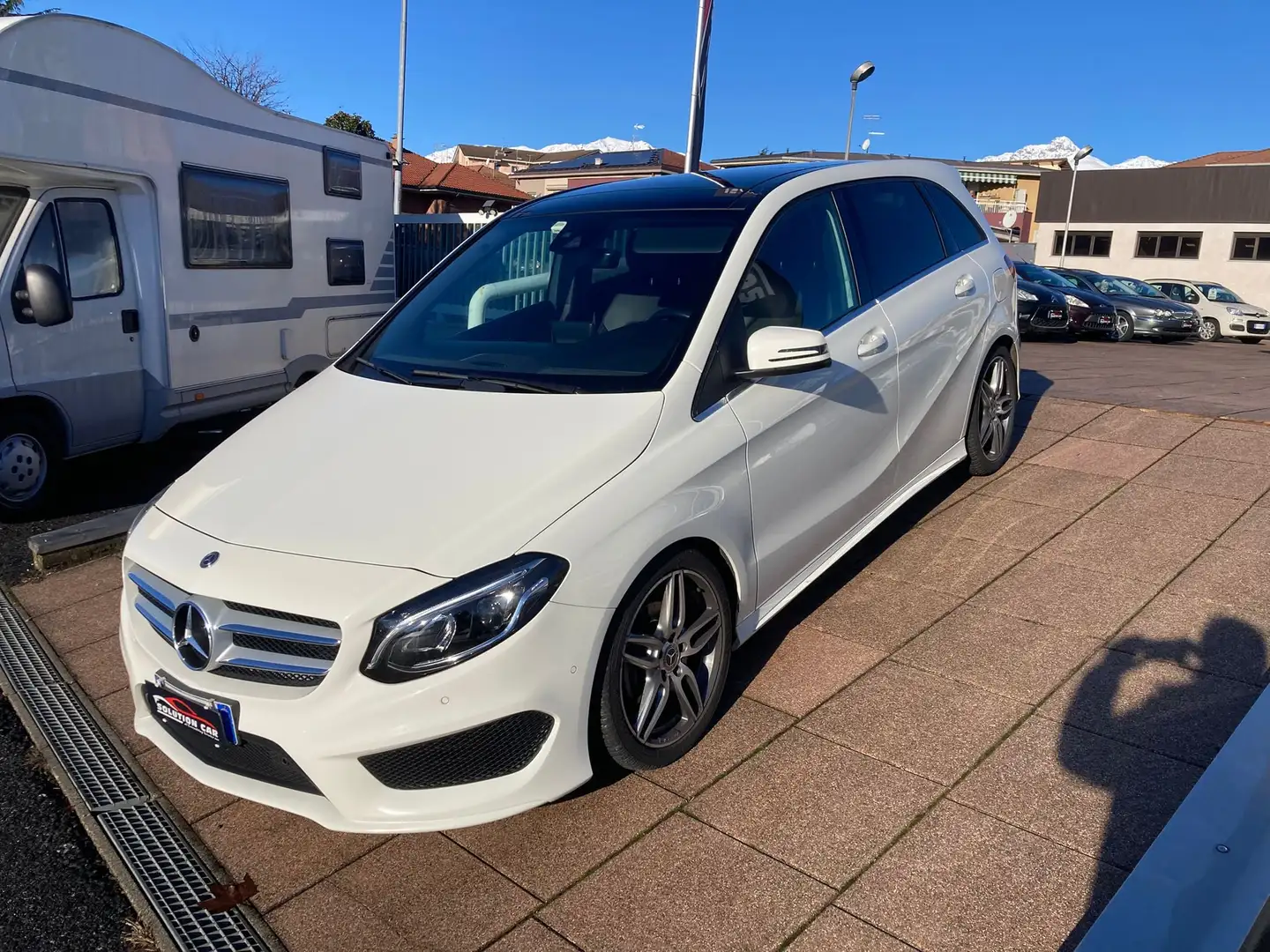 Mercedes-Benz B 180 Classe B - T246 d (cdi) Sport auto Blanc - 2