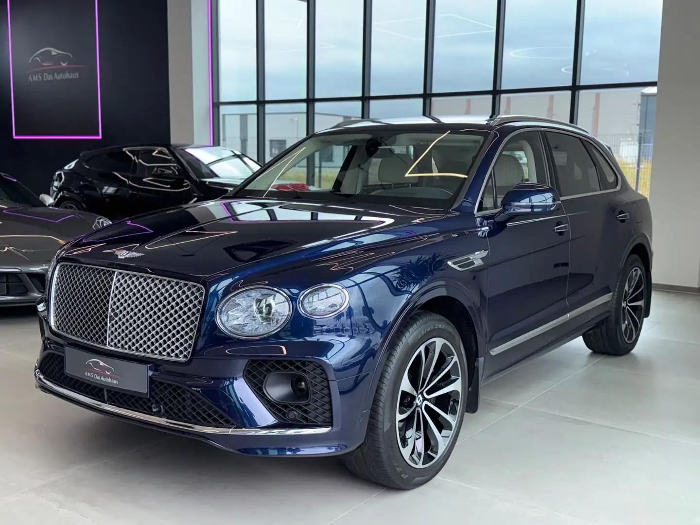 Bentley Bentayga Panorama HUD Massage Bleu - 2
