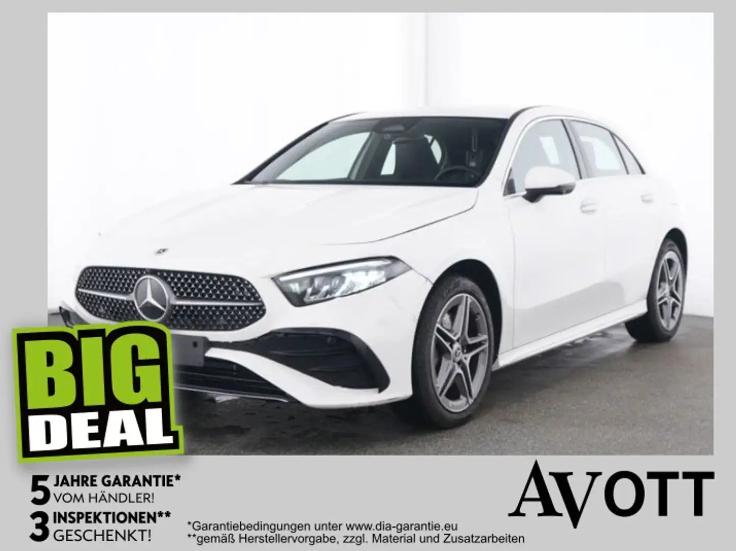 Mercedes-Benz A 250 e mit EQ Hybrid Technologie AMG Line SHZ Weiß - 1