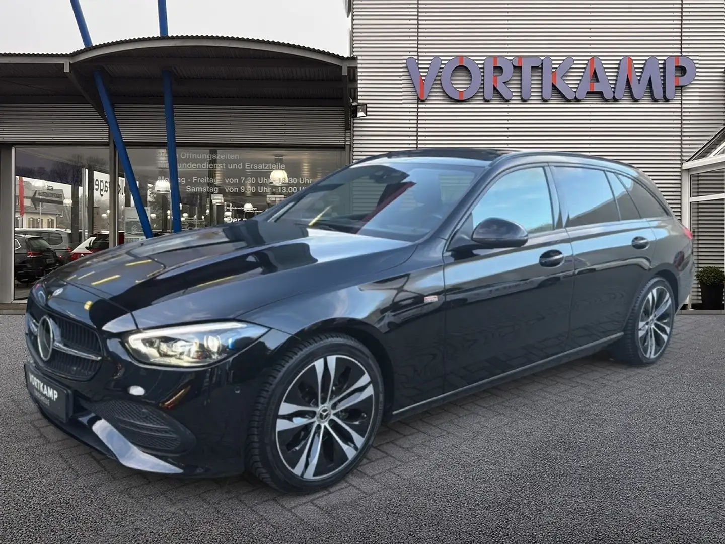 Mercedes-Benz C 220 T d 4Matic Pano/DigitalLight/AHK/Night Schwarz - 2