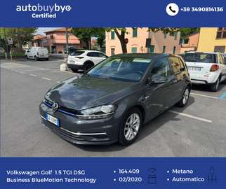 Volkswagen Golf 1.5 TGI Business BlueMotion Technolohy 130cv DSG