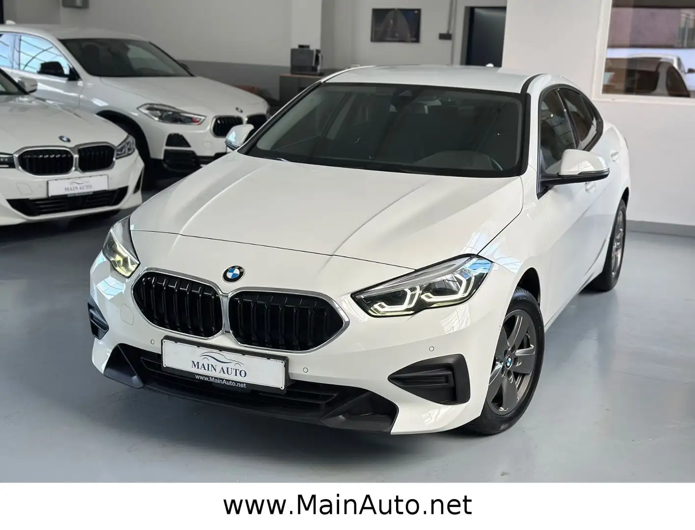 BMW 216d Gran Coupe 1.Hand/Aut/DigTacho/SPUR/DAB Weiß - 1