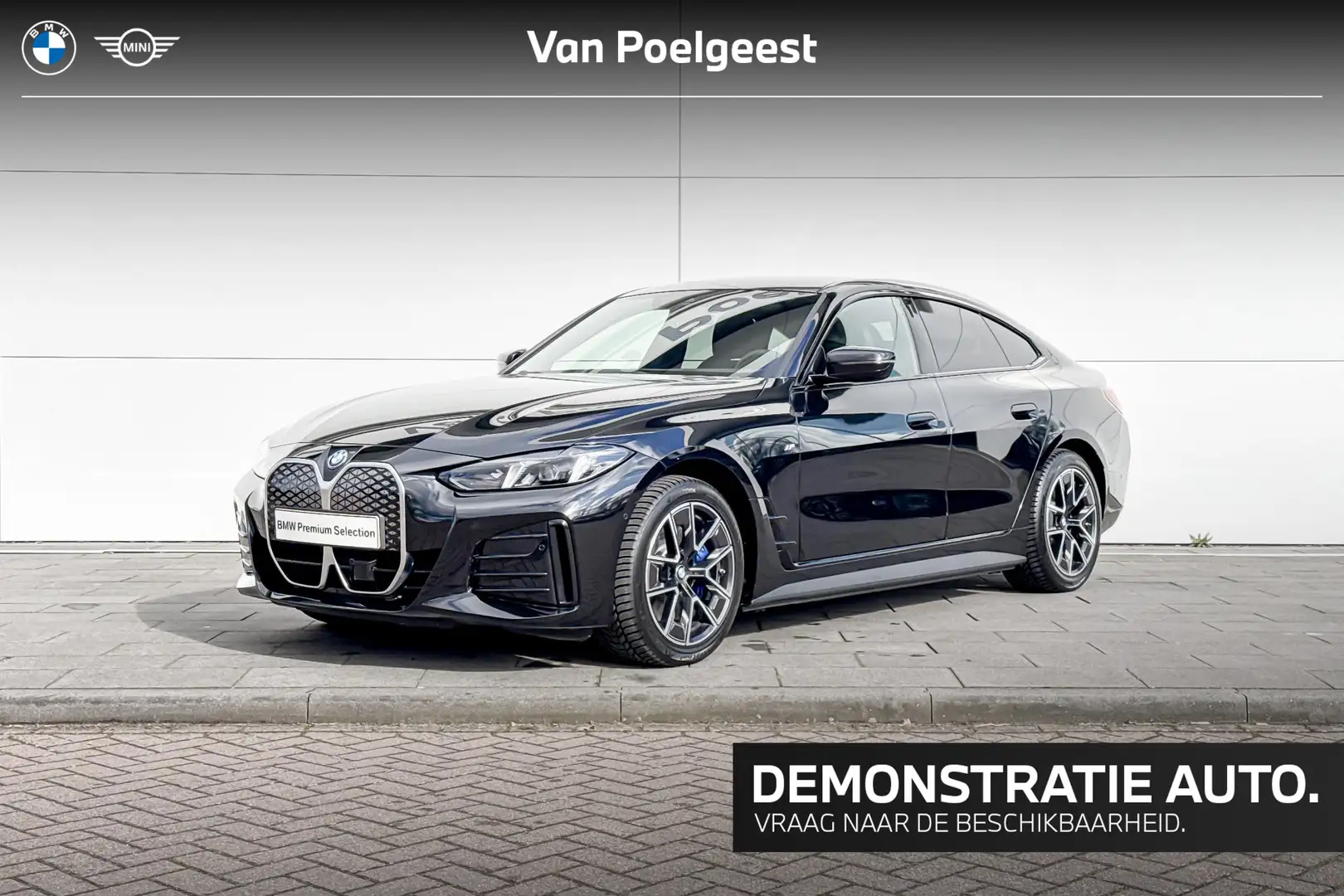 BMW i4 eDrive40 Zwart - 1