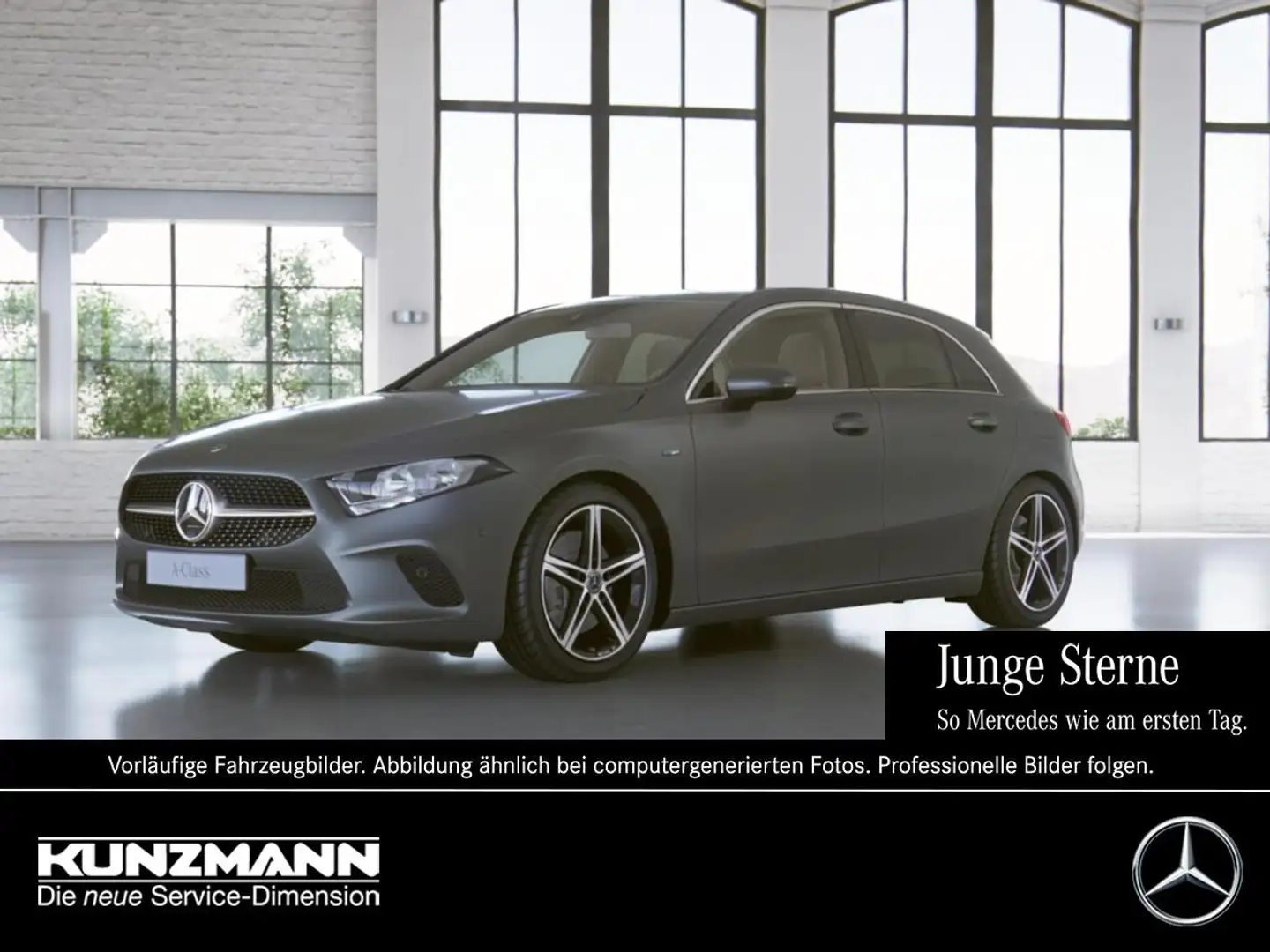 Mercedes-Benz A 250 e  Progressive MBUX Navi Memory Sound Grau - 1