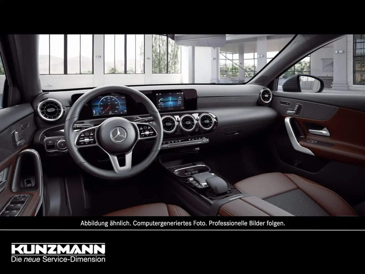 Mercedes-Benz A 250 e  Progressive MBUX Navi Memory Sound Grau - 2