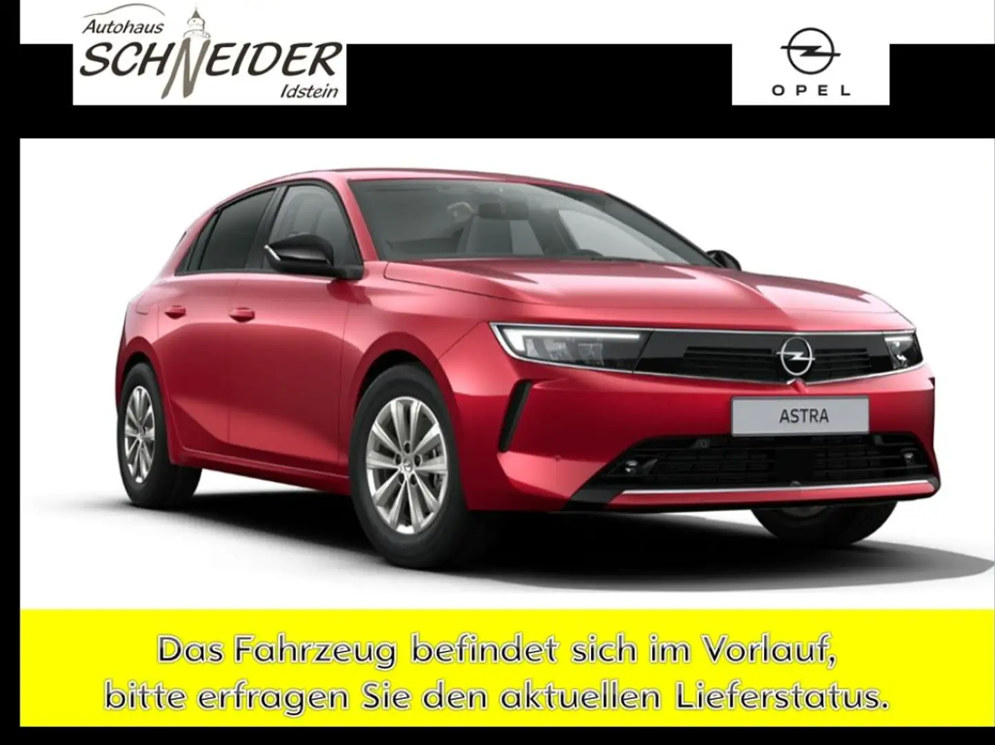 Opel Astra 1.2 Turbo Enjoy Červená - 1