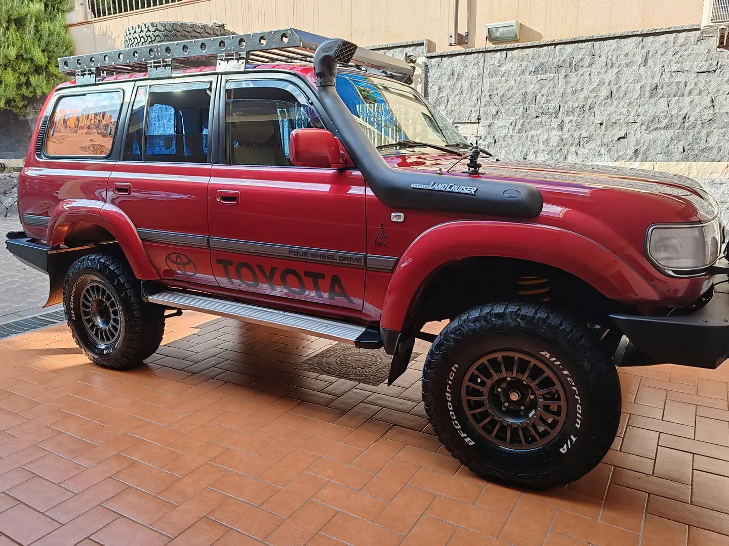Toyota Land Cruiser HDJ 80 24V 4.2 VX - ISCRITTA A.S.I. Red - 2
