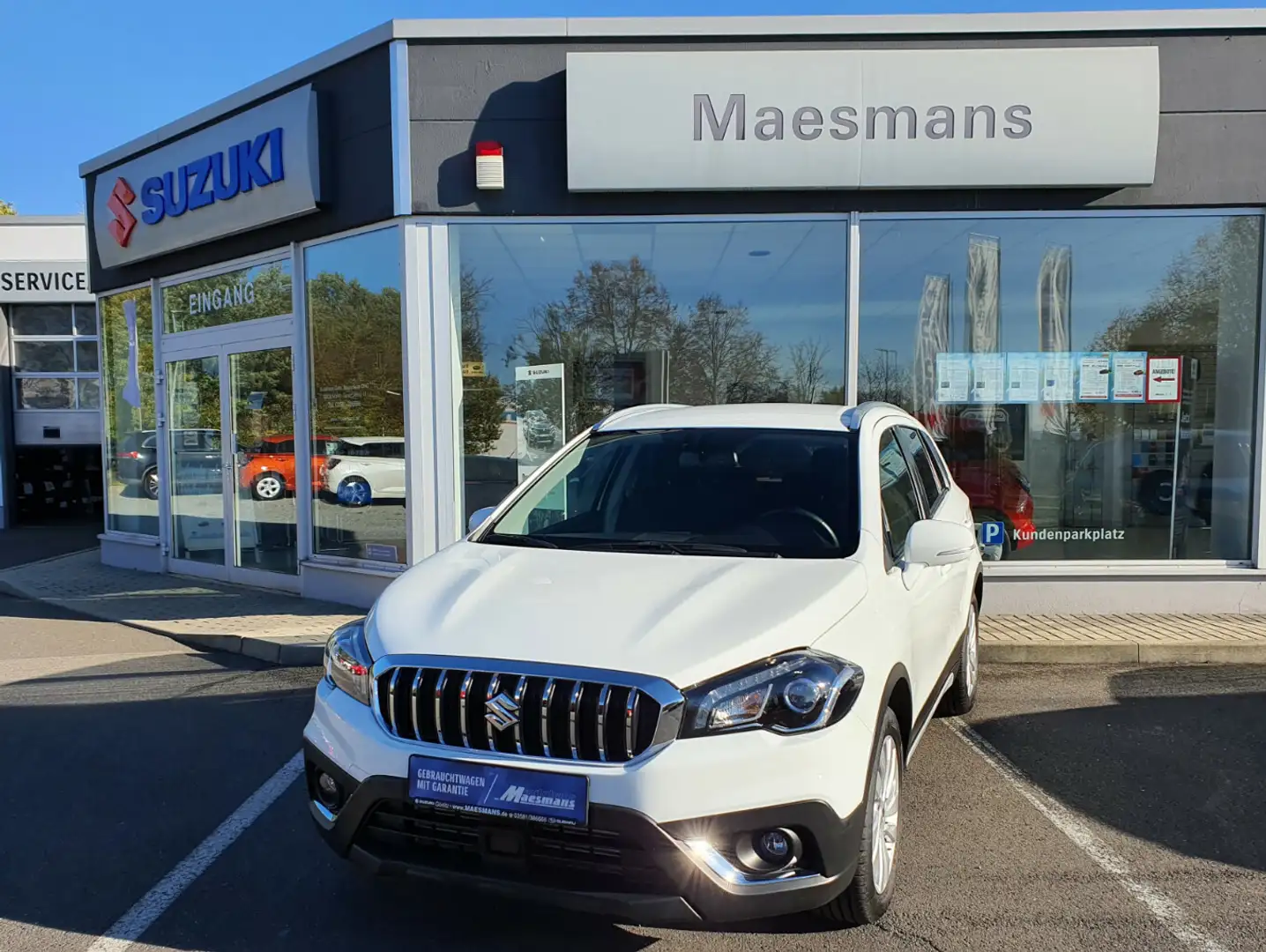 Suzuki SX4 S-Cross 1.4 Mild-Hybrid Comfort 4x4*Rückfahrk.*Bluetooth* Blanc - 1