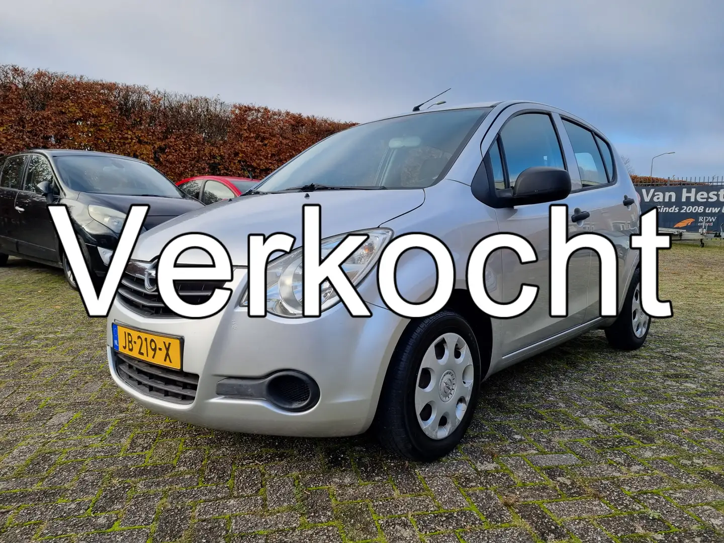 Opel Agila 1.0 Edition ✅NIEUWE APK! Grijs - 1