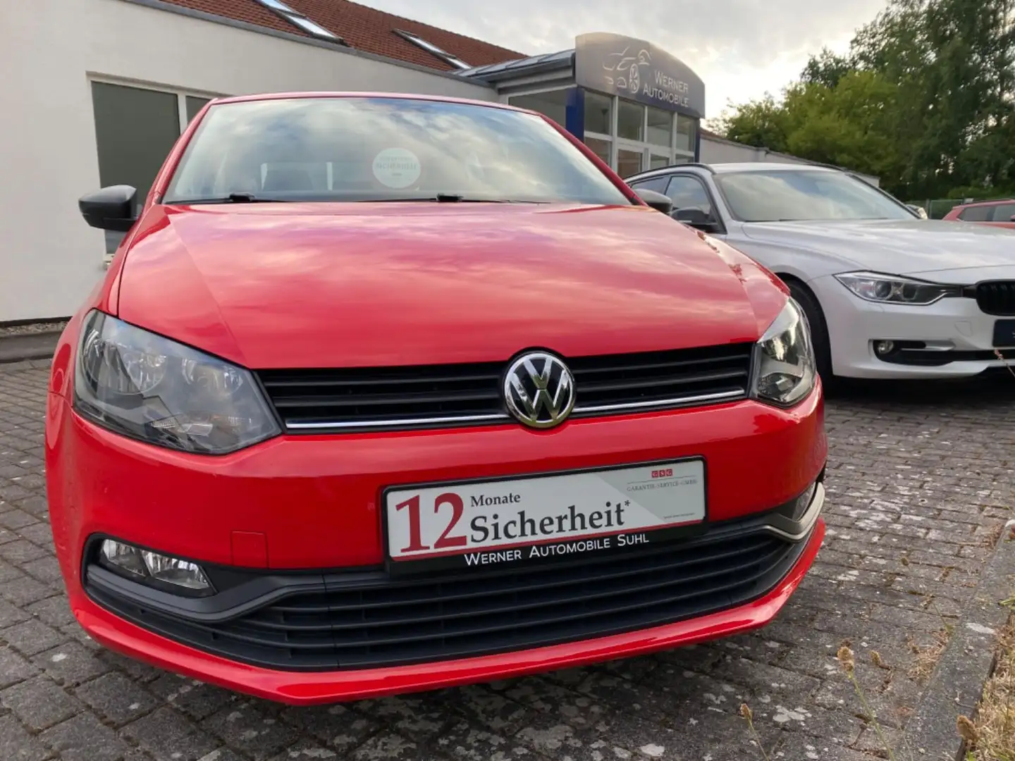 Volkswagen Polo V Trendline / 1-Hand /TÜV neu Rouge - 1