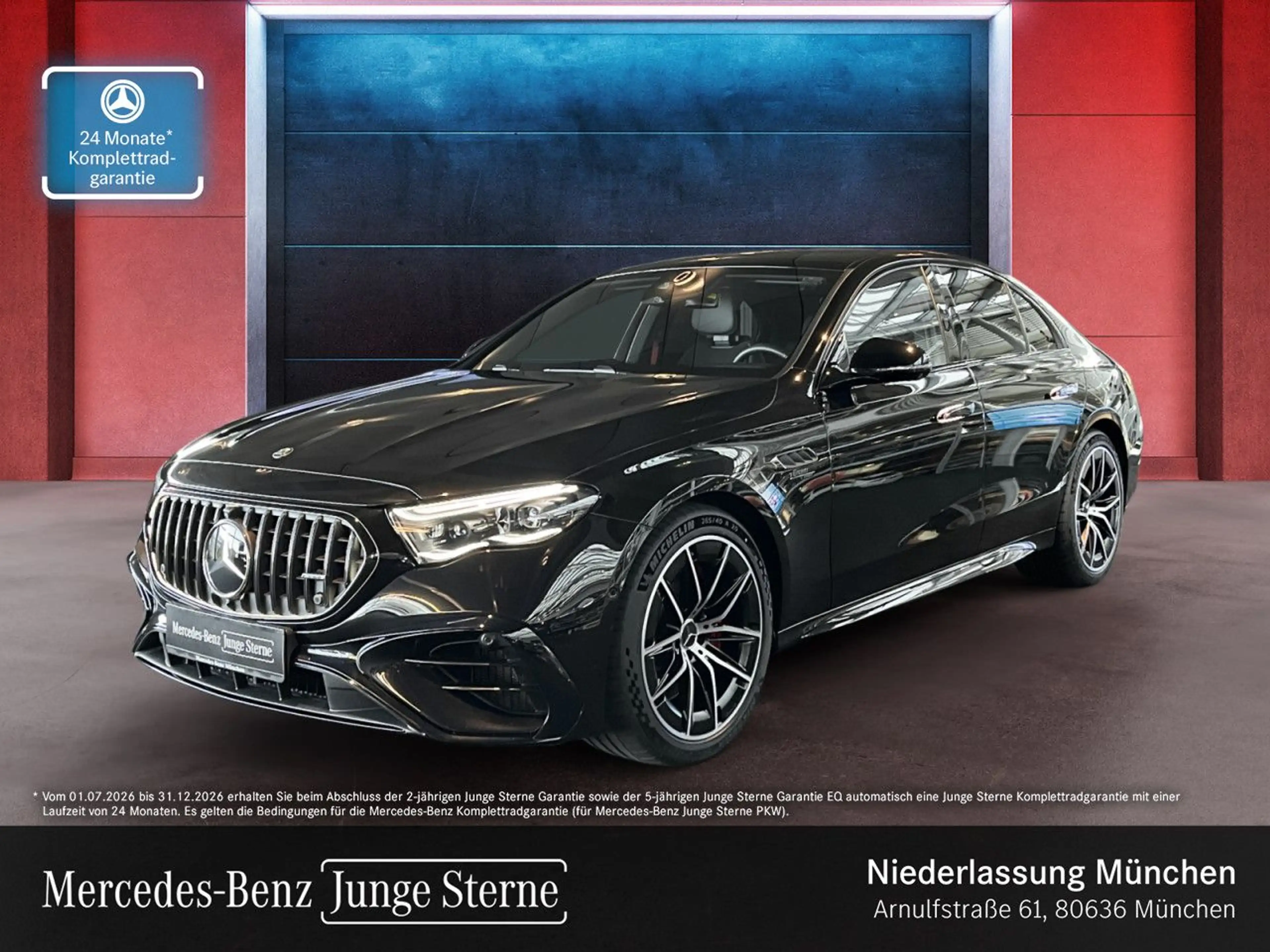 Mercedes-Benz E 53 AMG 4M Hybrid Fahrass 360° Burmester Distr.