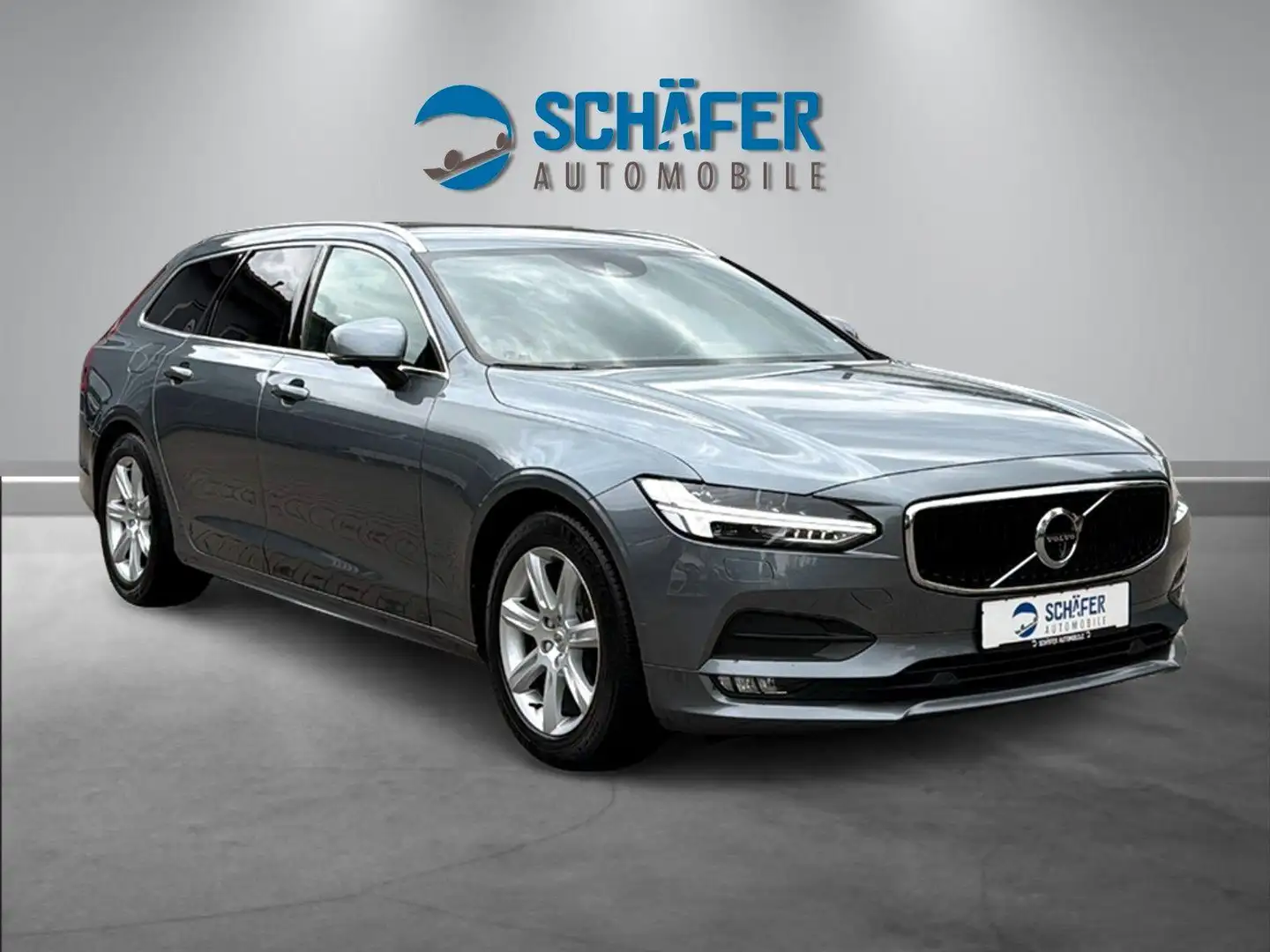 Volvo V90 D4 Momentum AWD #LED #STHZ #AHK #H&K #360° Gris - 2
