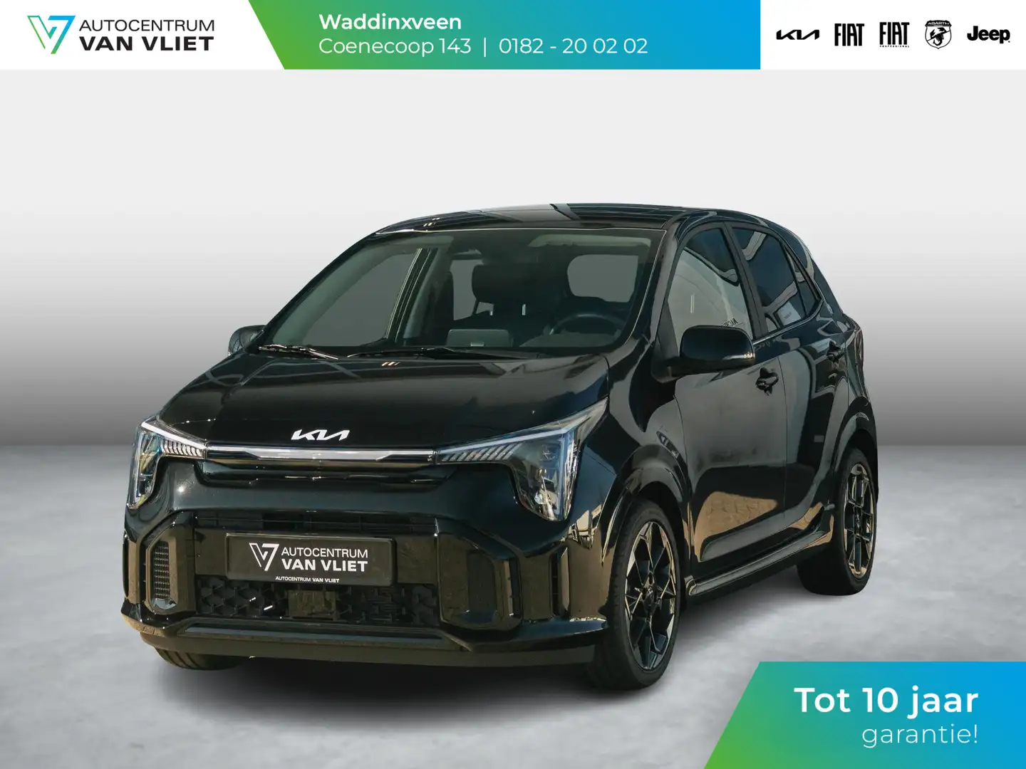 Kia Picanto 1.0 DPI GT-Line | Direct beschikbaar l | MY25 | St Zwart - 1